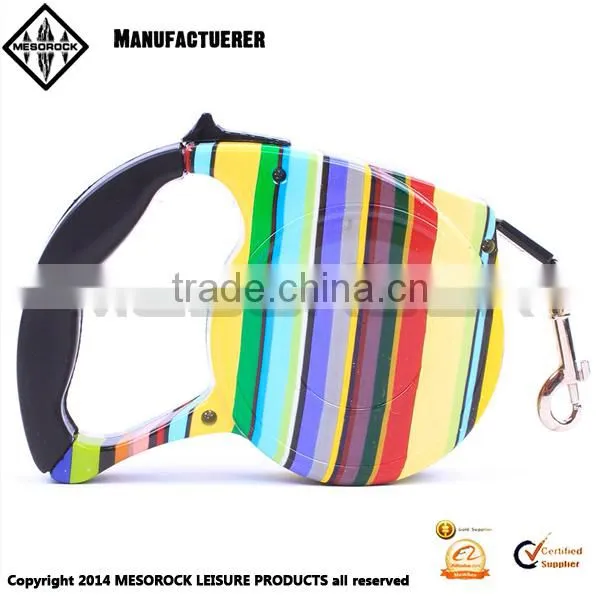 Fashion Design Colorful Handhold Pet Leash Retractable Dog Leash photo-3