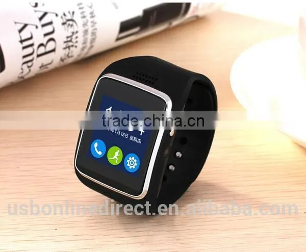 2015 Hot Selling 1.54inch GSM Touch Screen Smart Watch Phone photo-2