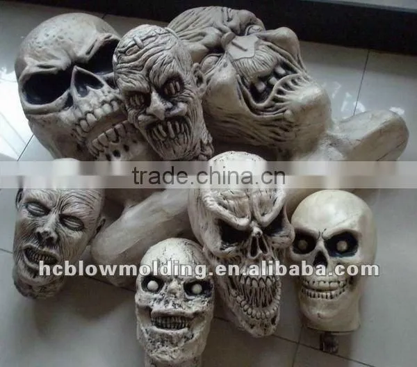 OEM BLOW MOLDING Skull Head Halloween Decoration Halloween Decorative Skull Head photo-2