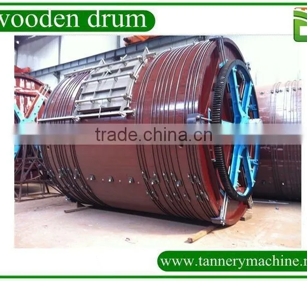 350*300cm Hath Pace Leather Wooden Drum for Dealing Pig, Sheep and Goat Skin photo-4