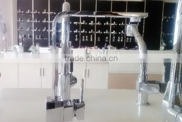 Zinc Kitchen Faucet Spout,baisn Tap Tube,sink Mixer Pipe photo-2