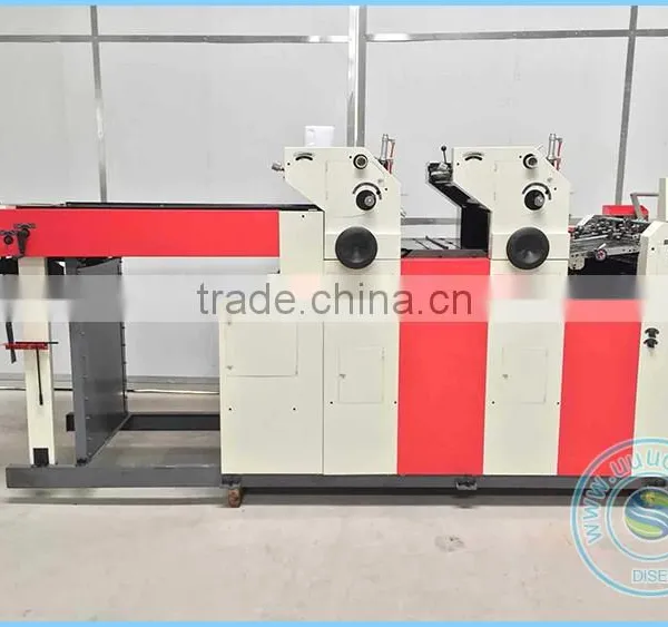 High-income Paper Double-sided 2 Color Solna Offset Printing Machine photo-3