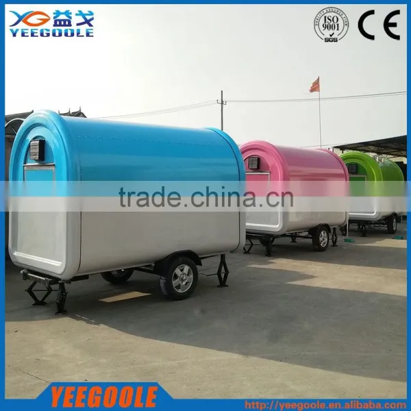 Wow ! Eye Attracting Color Dual Screen DVD Kiosk Mobile Catering Food Van CE photo-4