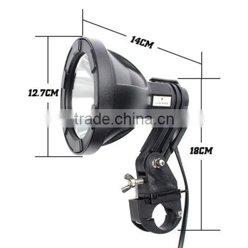 Best Quality Rechargeable LED 125mm Rifle Scope Mount Walking Spotlight for Hunting Spot Light photo-4
