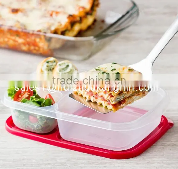 3-compartment Plasic Food Storage Lunch Box Container for Kids,Kids Plastic Lunch Box photo-4