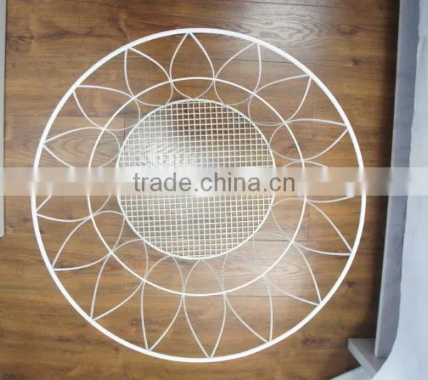 Round Wire Laundry Basket, Arc Pattern photo-4