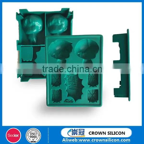 Hot Sell Attack on Titan Silicone Ice Cube Tray photo-3