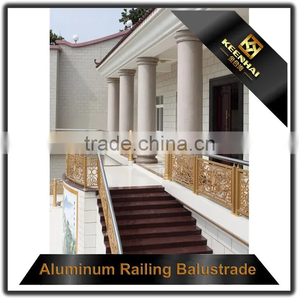 European Design Floor Standing Aluminum Railings for Outdoor Stairs photo-2