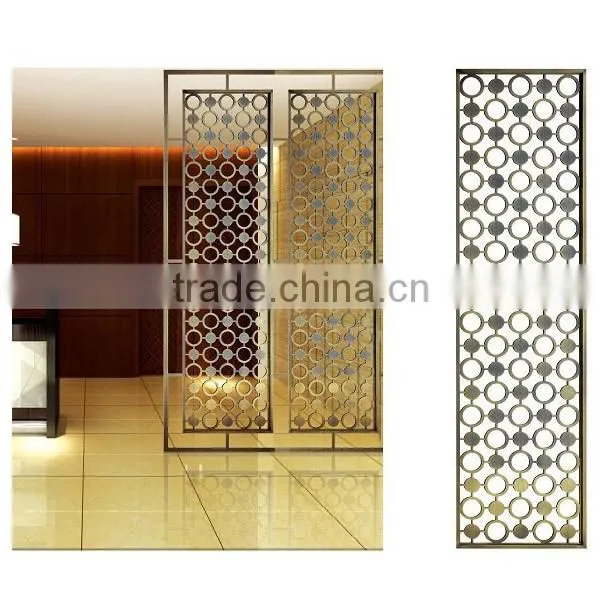 Hot Sale Laser Cut Stainless Steel Living Room Partition Design photo-5