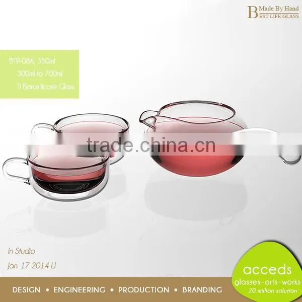 Heat-Resistant Personalized Reusable Set of Water Glass photo-2