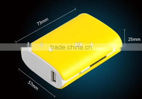 High Quality 5200mah Mobile Power Bank Mini Wallet Shape Charger photo-3