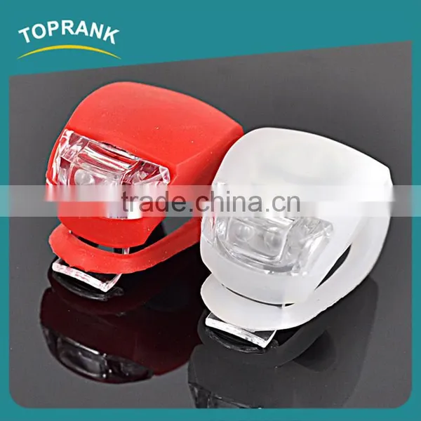 Promotional Colorful Front Rear Waterproof Led Decorative Silicone Bike Light photo-4