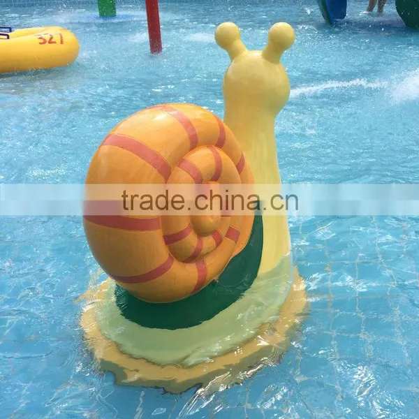 Fiberglass Conch Statue for Water Playground Park photo-6
