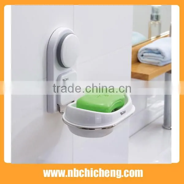 Bathroom Soap Dish With Chrome Finish Wall Mounted Soap Holder photo-2