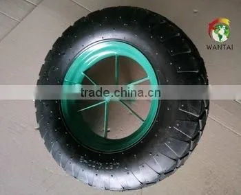 For Wheelbarrow Hot Sale 3.50-8 Pneumatic Rubber Wheel photo-4