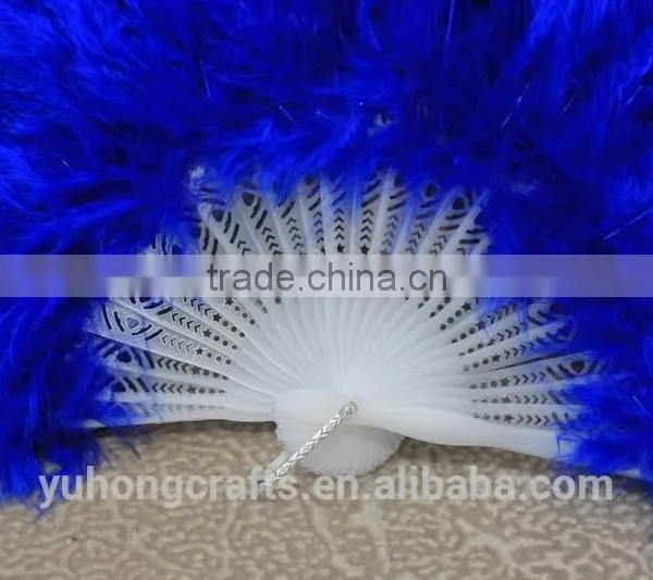 Handmade Crafs Plastic Feather Fan photo-3