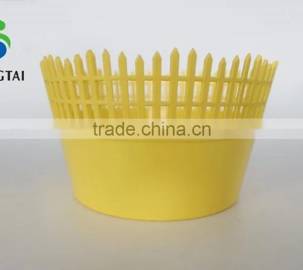 2016 New Style pp Plastic Circular Fence Fruit Basket photo-4