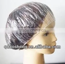 Disposable PE Bath Cap Waterproof Cap Plastic Cap