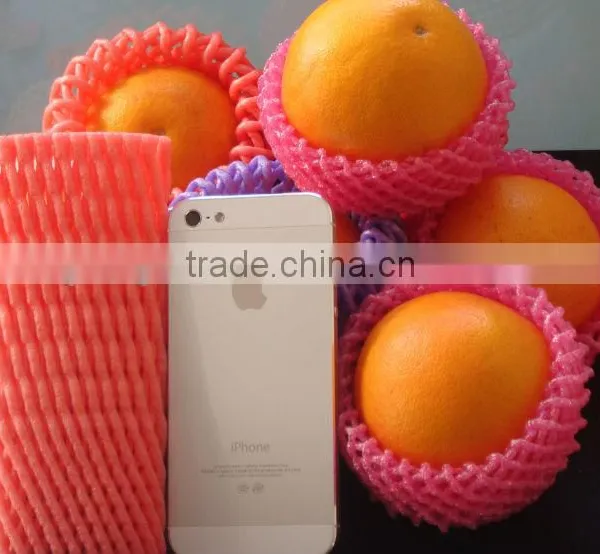 FDA Certification Orange EPE Plastic Fruit Protection Packing Net photo-2