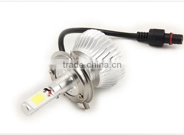 H4 6000K 24W 9003 HB2 Motorcycle Motorbike COB LED Headlamp Bulb Kit For Harley Bike Cruiser Bobber Chopper photo-2