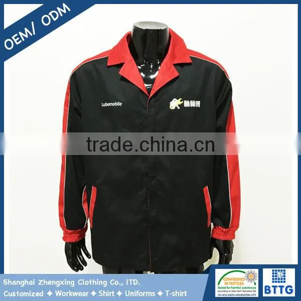 OEM Service Safety Clothing Equipment Mechanic Jacket for Car Station photo-3