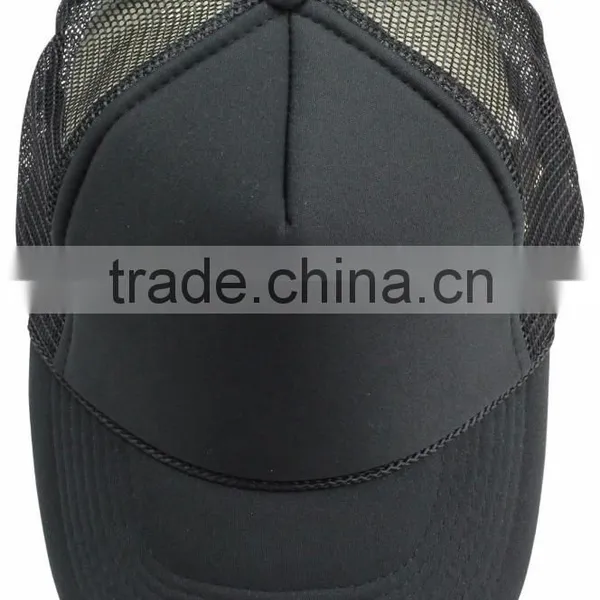 Custom Fashion 5 Panel Dark Grey Trucker Cap photo-2