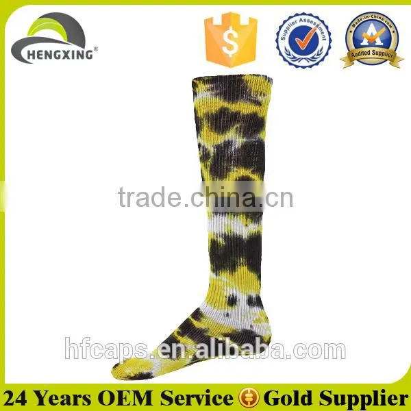 Tie Dye Socks Custom Random Dyeing Socks, Pad-roll Dyed Socks photo-3