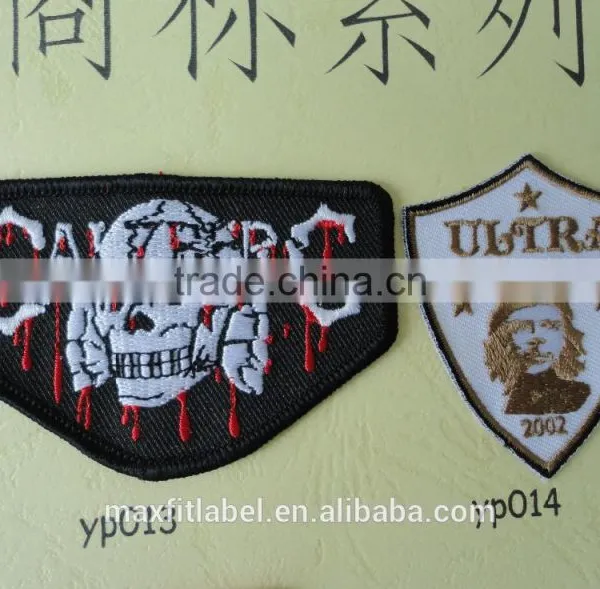 2017 Cheap Custom Design Iron on Embroidery Patches for Clothing photo-3