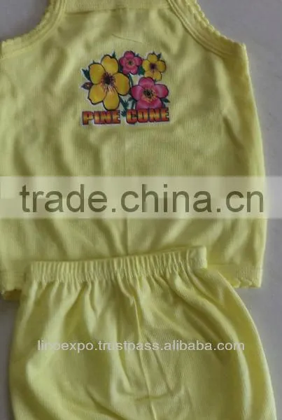 100% COTTON KNITTED SINGLE RIB - KIDS TOP & BOTTOM (Garment Stock Lots / Apparel Stock / Stocklots / Garment Apparel From India photo-4