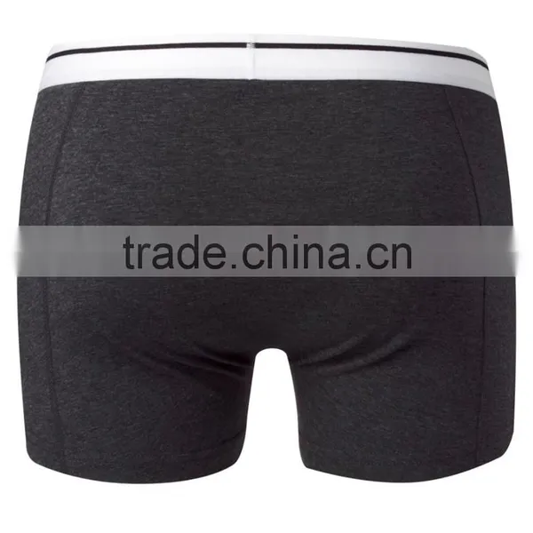 Mens Hot Plain Boxer Briefs Underwear Boxer Briefs Wholesale photo-2