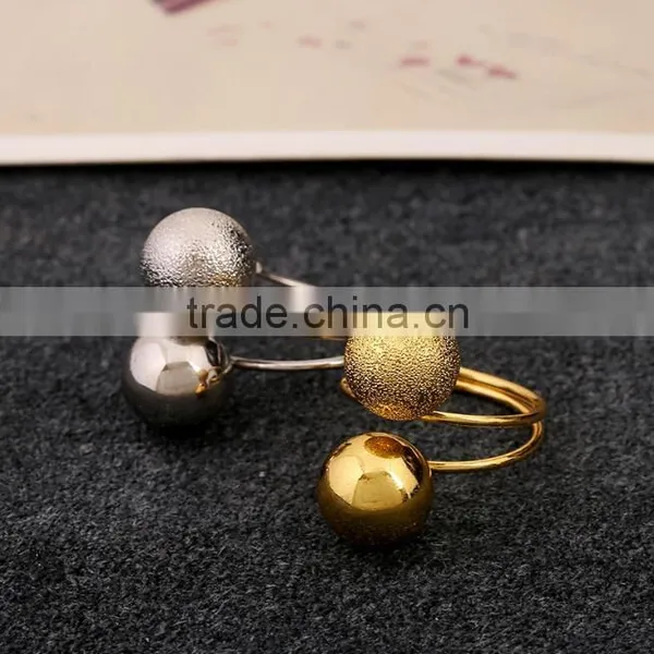 Zm53234a China Rings Wholesale 2017 New Design Women Knuckle Rings With Balls photo-3