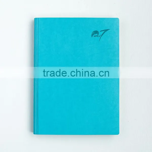 AB/B5 PU Leather Cover Planner Custom Logo Organizer Agenda Paperback Notebook Line Shape photo-5