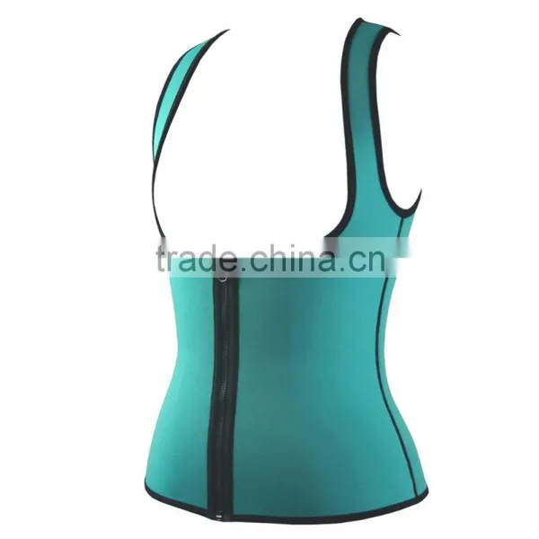 Hot Shapers Women Shapewear Weight Loss Neoprene Ultra Sweat Sauna Tank Top Vest Waist Trainers Slimming Girdles photo-2