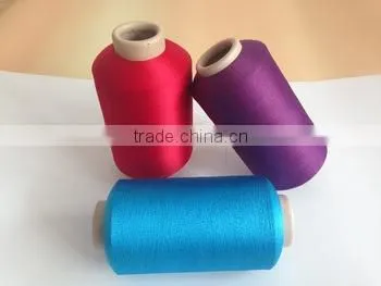 50D/24F Semi Dull Taffeta Polyester Fiber for Label photo-3