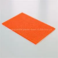 XINHAI Colors Solid Embossed Polycarbonate Sheet