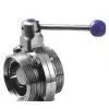 Sanitary Butterfly Valve With Male