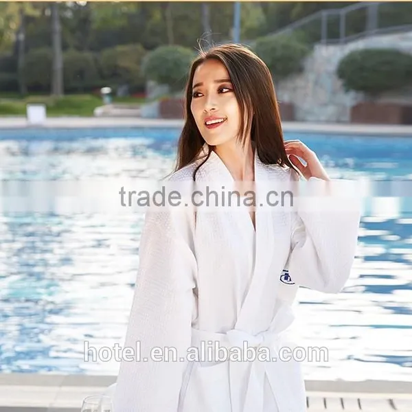 Hotel Quality Wholesale Bathrobe Waffle photo-2