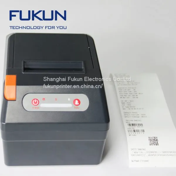 80mm Auto Cutter Bluetooth Kitchen POS Thermal Printer Alarm Device photo-4