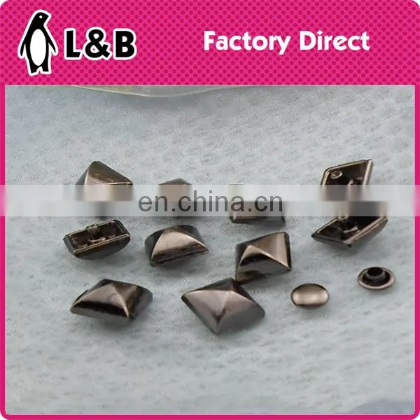 New Fashion Wholesale Hot Saling 10mm Square Alloy Rivet photo-3