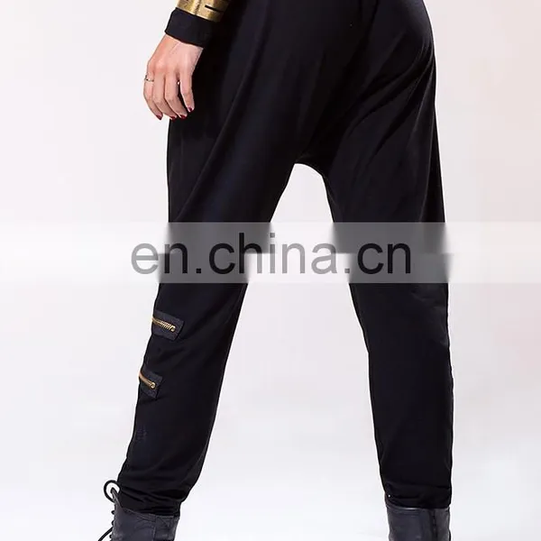 Trade Assurance 2015 Sports Gym Wear Active Harem Zippers Track Sweat Pants Women photo-2