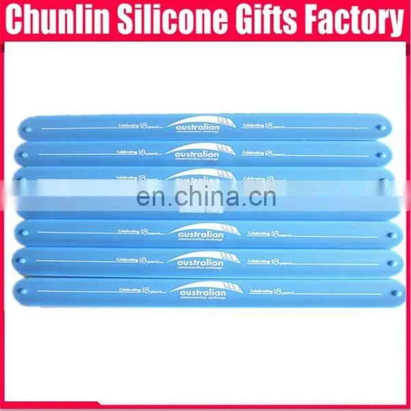 Cheapest Custom Silicone Slap Bracelet Manufacturer photo-6
