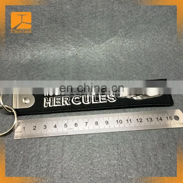 Wholesale Embroidery Tags Custom Flight Keychains photo-4