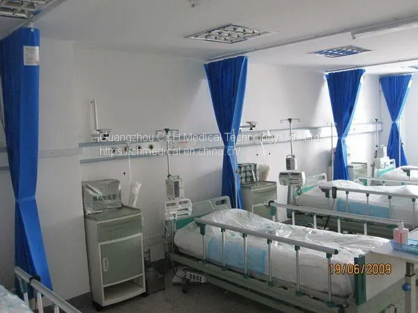 Hopsital Patient Room Ward Using Medical Gas Pipeline System Terminal Equipment of Wall Mount Bed Head Trunkings Panel photo-3