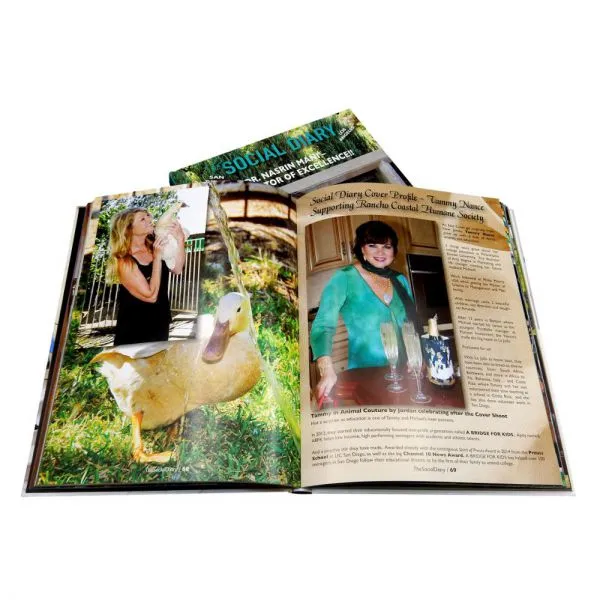 Full Color Hard Cover Printing Service for Books