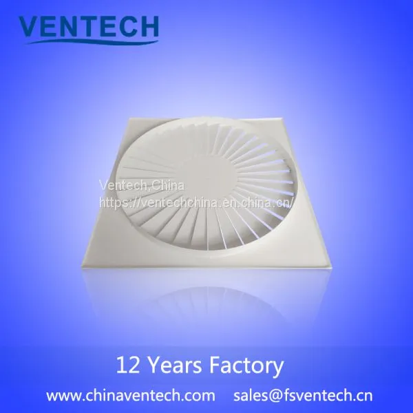 Aluminum Square Swirl Diffuser Ceiling Vent Price