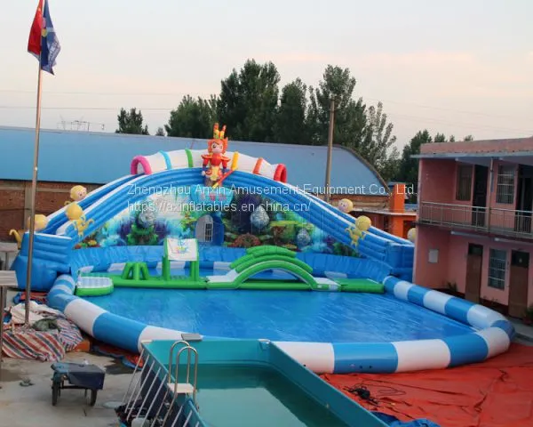 Giant Inflatable Water Park Ax-08 photo-3