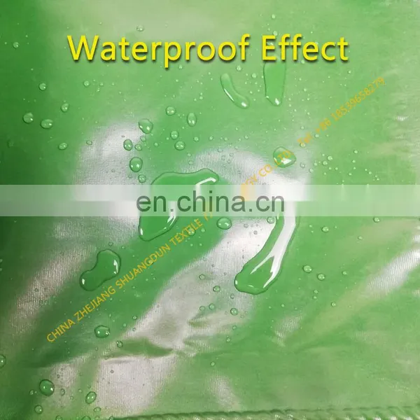 Rainproof Canvas Waterproof Tarpaulin Cover Cargo Tarpaulin Green Blue PVC Coated Fabric photo-4
