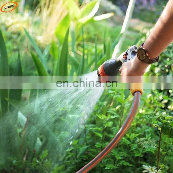 Factory Produce PVC Fiber Reinforced Hose Pipe / Braided Transparent Flexible PVC Garden Hose photo-6