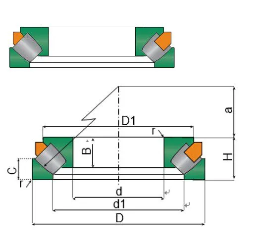 29280 EM 29380 EM 29480 EM 29284 EM 29384 EM 29484 EM 29288 EM 29388 EM 29488 EM , Spherical Roller Thrust Bearings photo-5