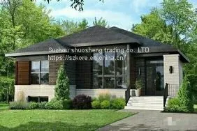 Prefabricated residential holiday villa light steel structure integrated housing windproof seismic insulation